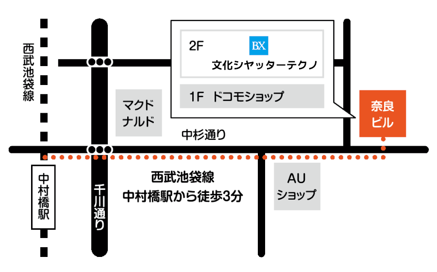 アクセスマップ