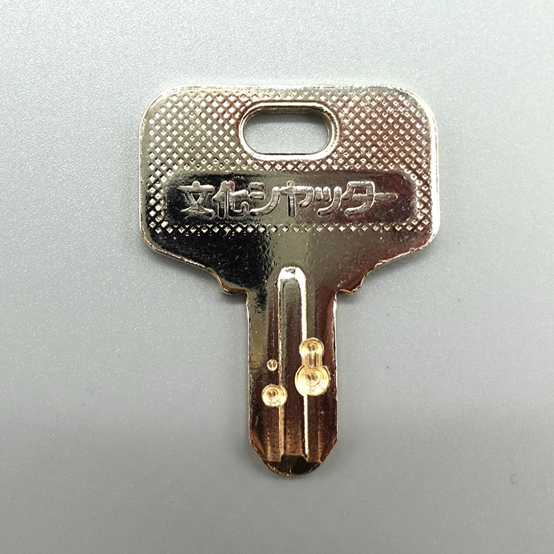 文化シャッターハイロック付きスラット（ディンプル錠）｜文化