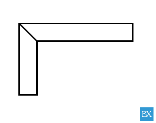 右L字納まりイメージ