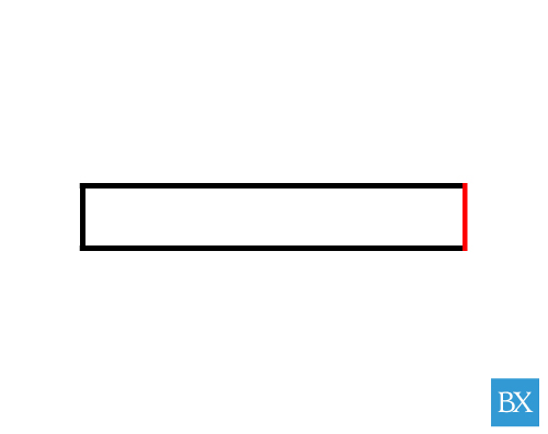 直線納まり エンドキャップ右