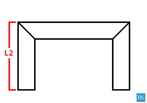コノ字納まり 